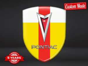 Pontiac Étiquette Étanche Premium Universelle Personnalisable
